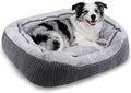 SIWA MARY Medium Dog Bed for Medium Large Dogs, Rectangle Dog Bed Medium Size by SIWAMARY