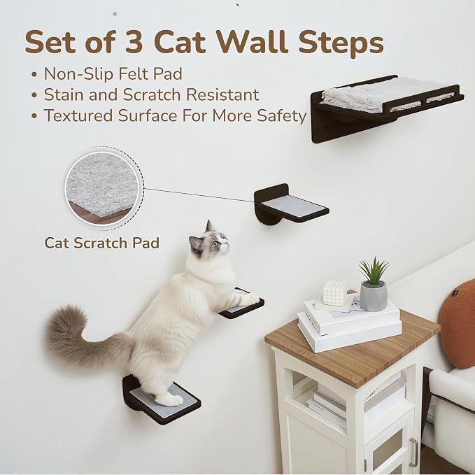 PURRHOUSE 45LBS Capacity Cat Window Perch - Image 4