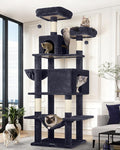 Globlazer Cat Tree Tower, 76-Inch Extra Tall Multi-Level Cat Furniture by Globlazer