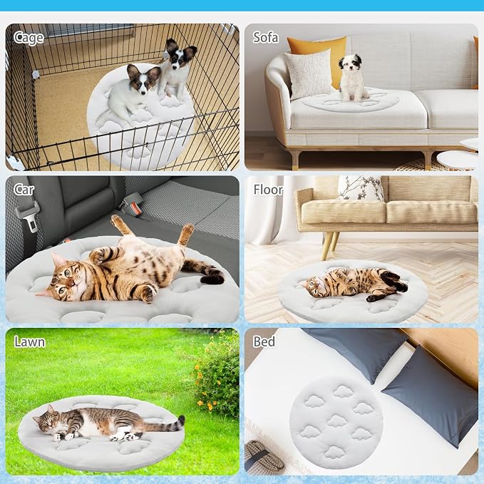 KOOLTAIL Cat Cooling Mat, Upgraded Two Sided Cooling Pad - Image 7