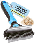 MalsiPree Dog Brush for Shedding by MalsiPree