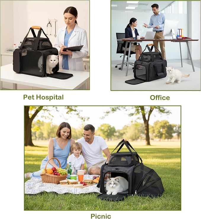 Expandable Pet Carrier Bag - Image 4