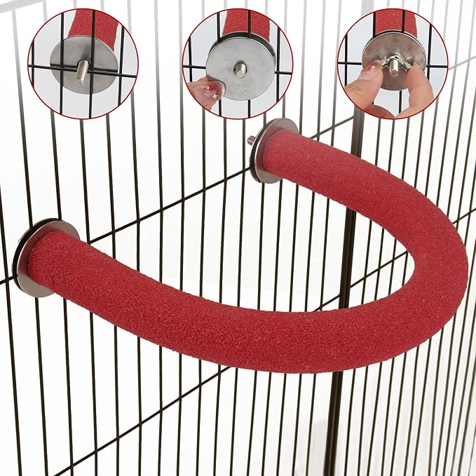 Rypet U Shape Parrot Perch Stand Toy - Image 6