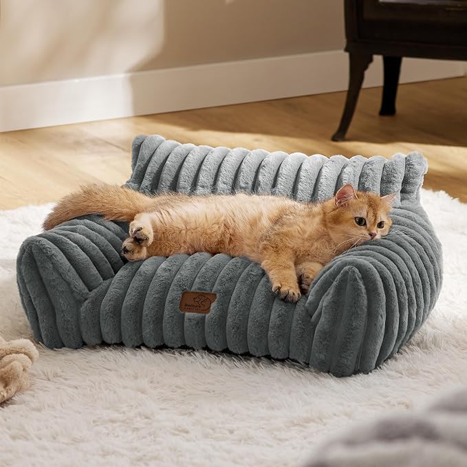 Bedsure ComfyFleece Cat Couch for Pets - Image 8