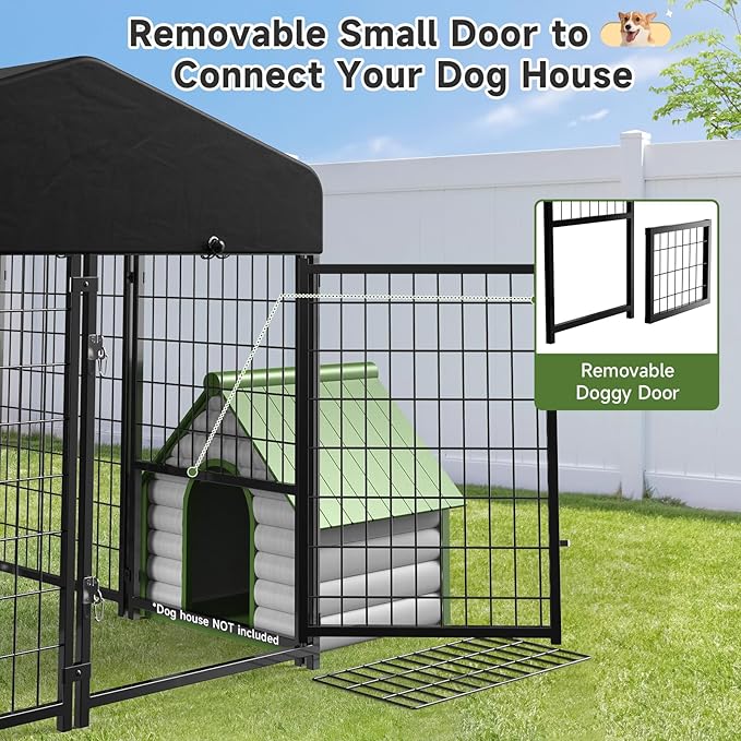 Dog Kennel Outdoor, Outside Dog Kennel - Image 2
