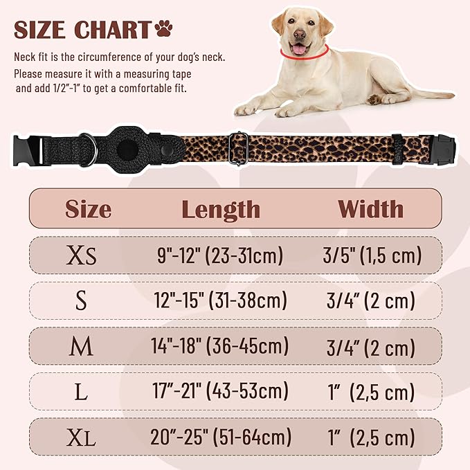 AirTag Dog Collar for Small Medium Large Breed - Image 4