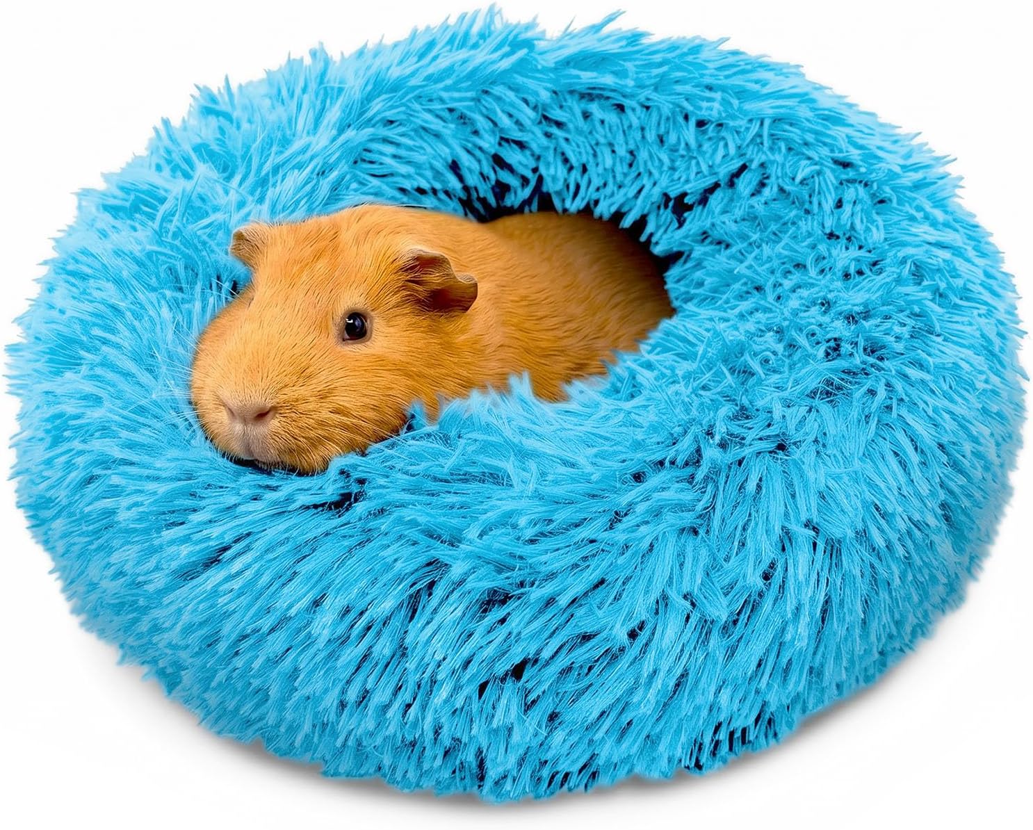 Paw Inspired Furr-O Burrowing Pet Bed, Blue - GlobalHabitat Supply