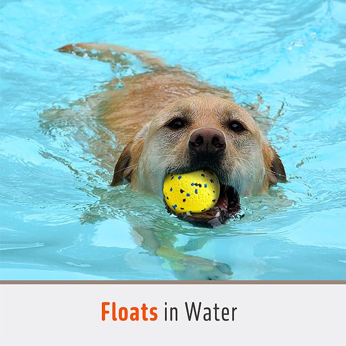 3.9'' Dog Balls Tennis Ball for Aggressive Chewers, Atom Teething Balls Dog - Image 6