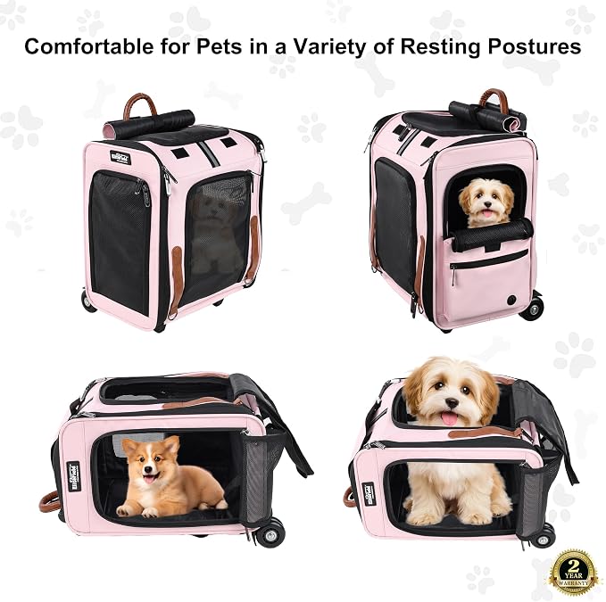 EliteField Deluxe Backpack Pet Carrier, Travel Soft-Sided Carrier Bag - Image 2