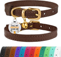 BRONZEDOG Leather Cat Collar by BRONZEDOG