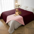 Waterproof Dog Blanket, 82x82 inches Pet Couch Covers by TuffeelHome