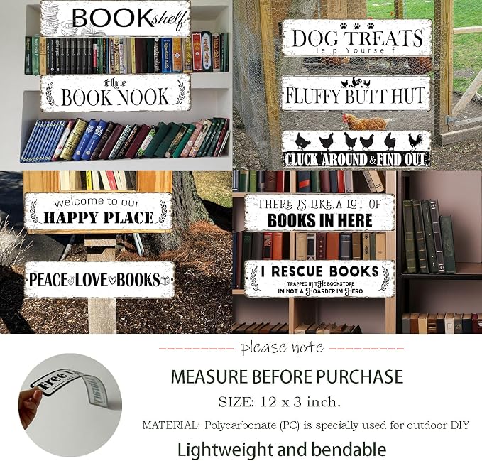 12x3 Inch Dog Treats Sign PC Signage Decor - Image 5