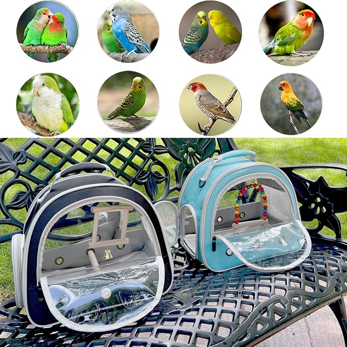 Portable Parrot Travel Cage Carrier - Image 5