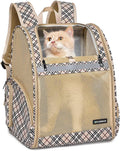 Cat Backpack Carrier for Small Dogs and Medium cat Puppy Kitten Bunny Pet by FERMAO