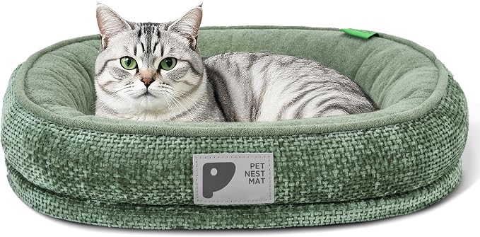 Orthopedic Cat Bed for Puppy & Kitten, Cat Sofa Bed by Bininl