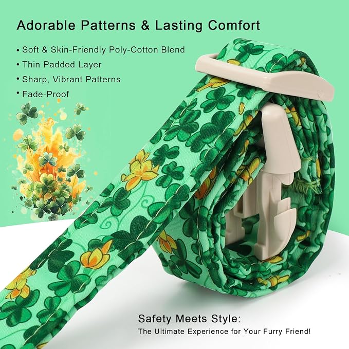 St. Patrick's Day Dog Collar for Small Dogs - Image 5
