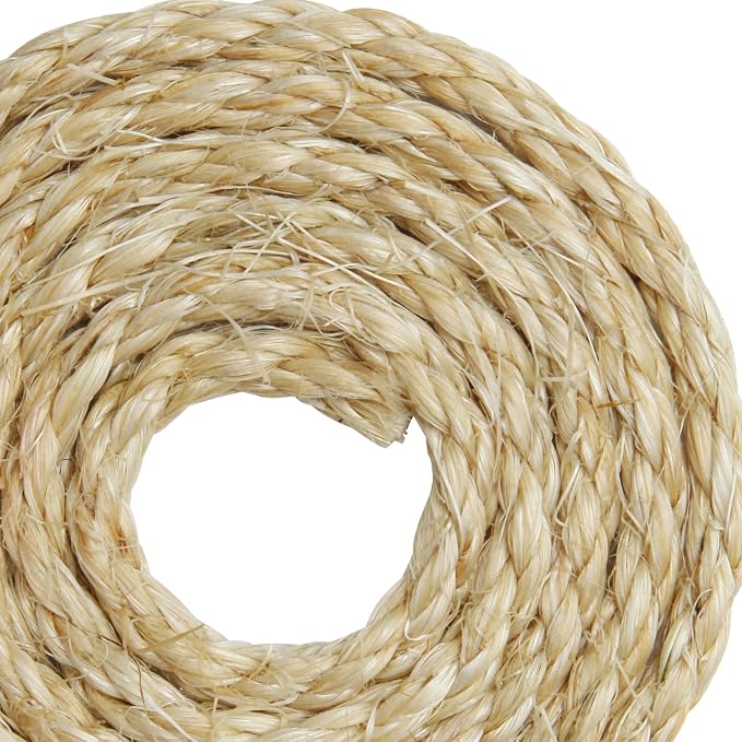 Cat Natural Sisal Rope 8mm 98-Feet - Image 7
