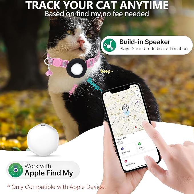 GPS Tracker for Cats, Mini GPS Pet Tracker - Image 5
