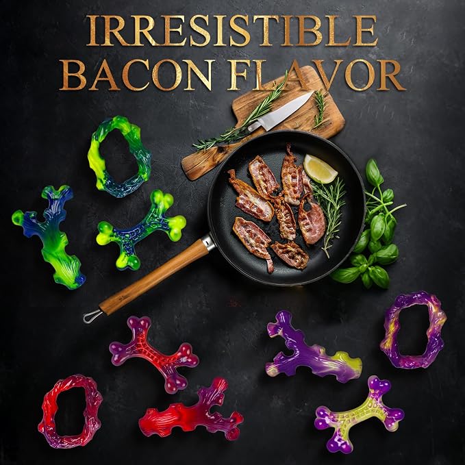 9-Pack Indestructible Dog Toys for Aggressive Chewers, Durable Chew Toys for - Image 5