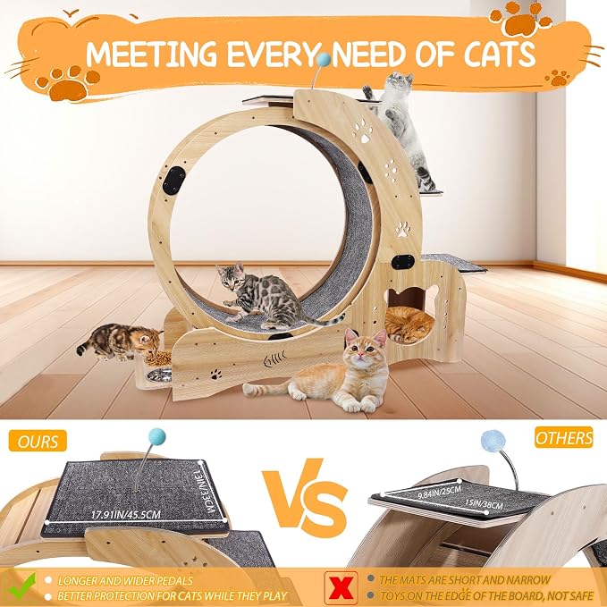 Cat Running Wheel, Cat Treadmill - Image 5