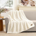 Luxury Faux Fur Throw Blanket for Couch, Ultra Soft Waterproof Pet Blanket by COZYKISS