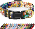 Reflective Dog Collar for Extra Small Dogs, Cute Boho Adjustable Heavy-Duty by TMOODEL