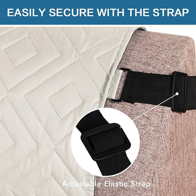 H.VERSAILTEX Futon Cover Reversible Sofa Slipcover Furniture Protector Water - Image 4