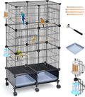 Upgraded Encrypted 46-Inch Bird Cage, by VISCOO