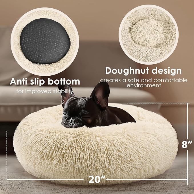 Hoewina Dog & Cat Bed, 20in Cat Beds - Image 3