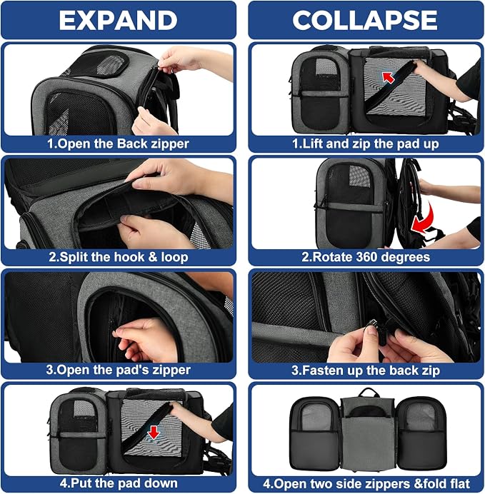 Apollo Walker Pet Carrier Backpack - Image 3
