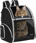 Pet Backpack Carrier, Large Cat Carrier Backpack Up to 20 Lbs by FERMAO