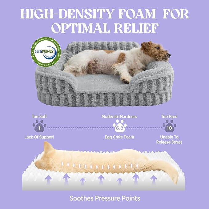 LE SURE Cute XL Dog Beds, Orthopedic Waterproof Dog Bed - Image 4