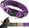 2025 Upgrade Waterproof AirTag Dog Collar, Military Tactical Dog Collar by ODOKELE