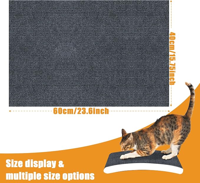 cat Scratching mat Self-Adhesive, Trimmable Furniture Protector - Image 2