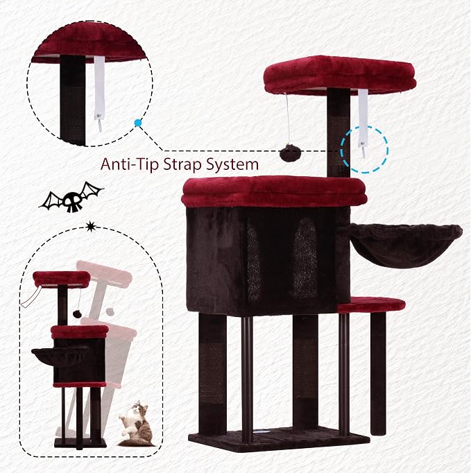 Hey-brother Cat Tree Tower, Scratching Posts - Image 7