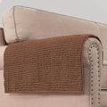 H.VERSAILTEX Plush Chenille Couch Armrest Cover 2 Packs Thick and Soft Sofa by HVERSAILTEX