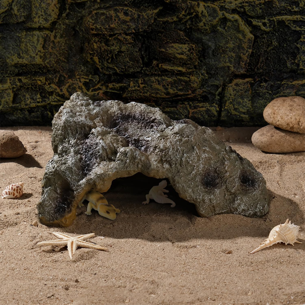 IBWell Small Resin Leopard Gecko Reptile Hide - GlobalHabitat Supply