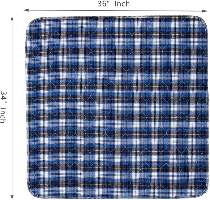 Non-Slip Bed Pads for Incontinence Washable, Waterproof Bed Pads, Adult - Image 2