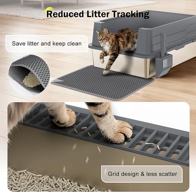 Stainless Steel Litter Box Extra Large - Image 3