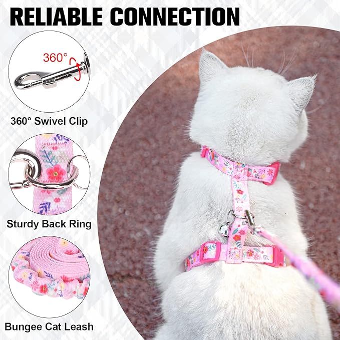 BEAUTYZOO Cat Harness and Leash Set Escape Proof - Image 4
