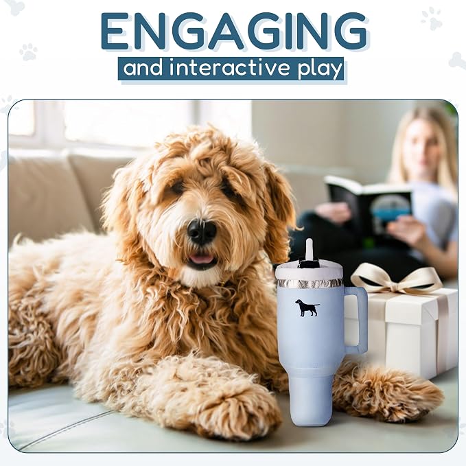 Pup Cup Tumbler Dog Toy – Cute Girl Dog Toy, Valentines & Birthday Gift - Image 5
