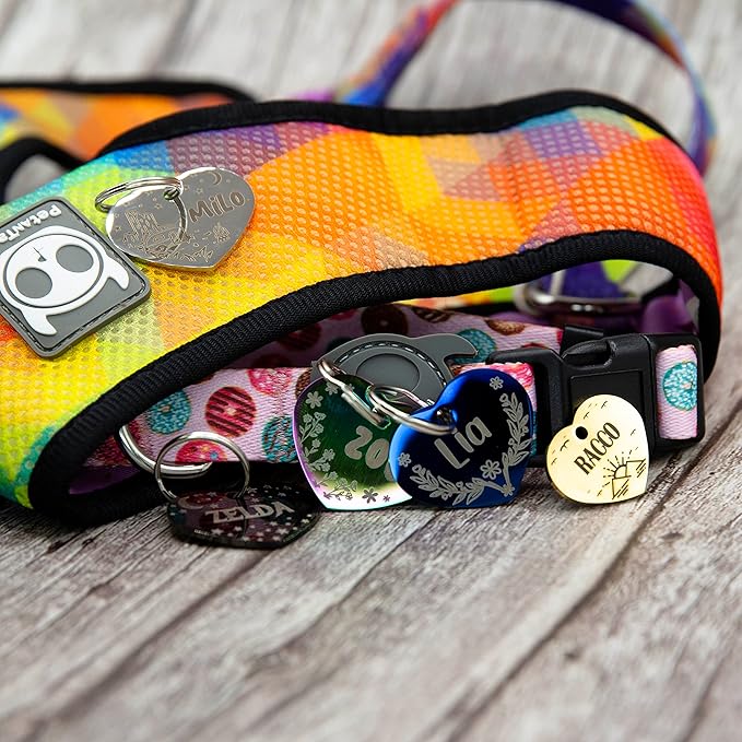 Personalized Dog Tag with 5 Lines of Custom Deep Engraved Durable Stainless - Image 2