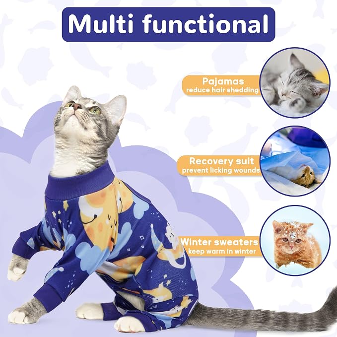 PUMYPOREITY Cat Hair Sticky Shirt – Breathable & Lightweight, Prevents Licking - Image 3