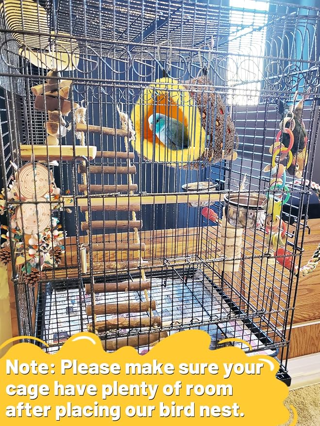 Small Winter Warm Bird Nest for Cage - Image 5