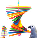 Bonka Bird Toys 867 Big Stick 9.50" x 6", Medium Parrot Chew Cage Toy, and by BonkaBirdToys