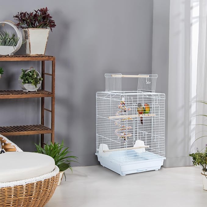Yaheetech Open Play Top Travel Bird Cage - Image 2