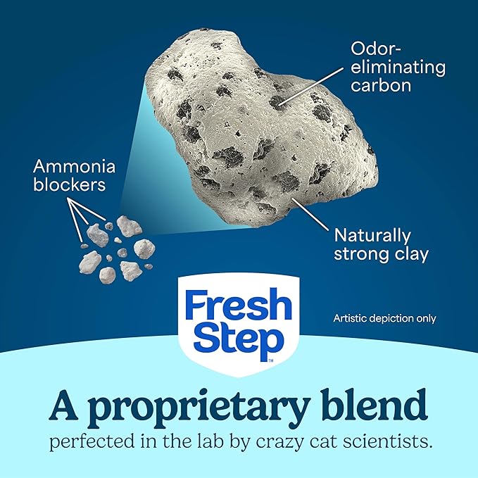 Fresh Step Simply Unscented Clumping Litter, Fresh Step Unscented Cat Litter - Image 8