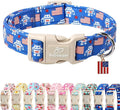 4th of July Dog Collar, Robot Star-Spangled Patriotic Dog Collars by Babolepet