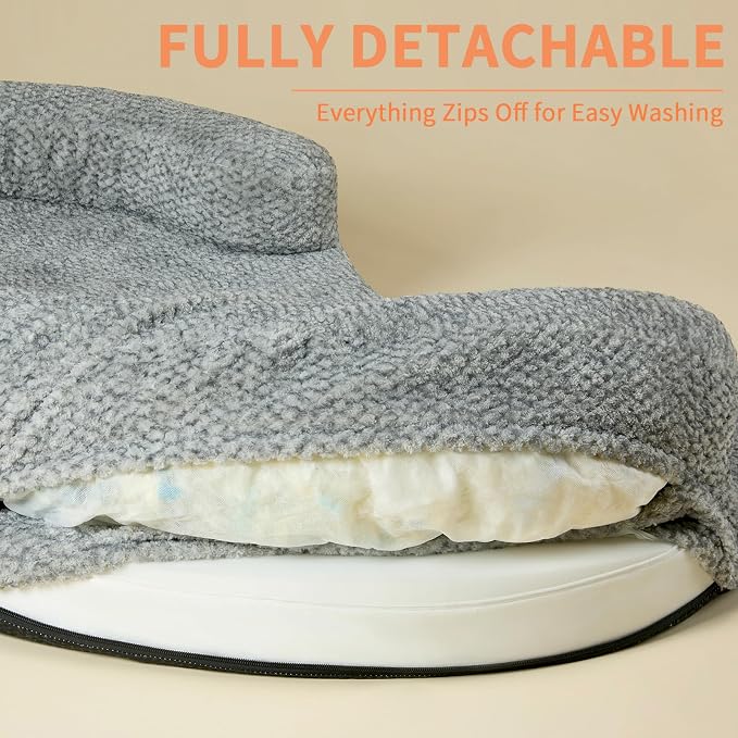 Orthopedic Memory Foam Dog Bed for Medium Sized Dog - Image 7