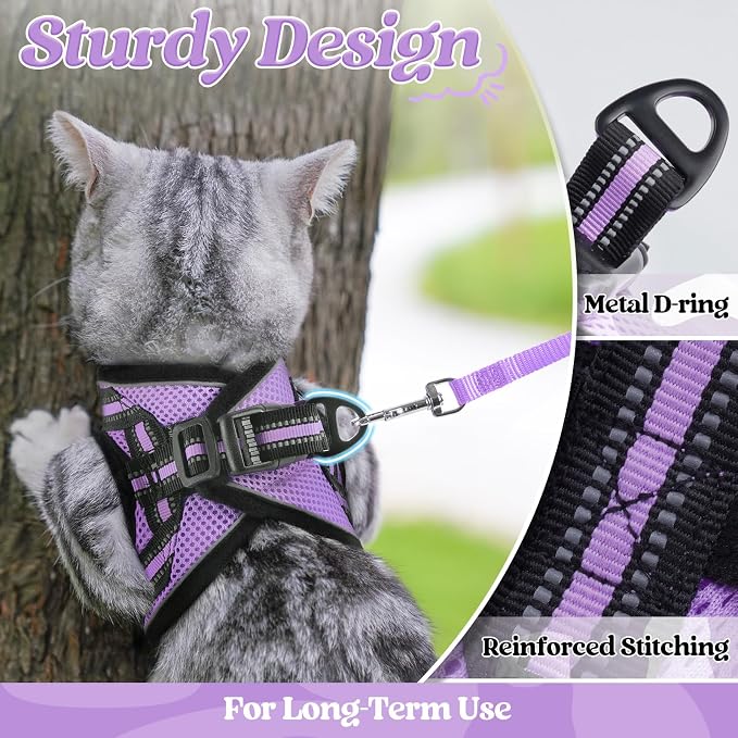 rabbitgoo Cat Harness and Leash Set - Image 5